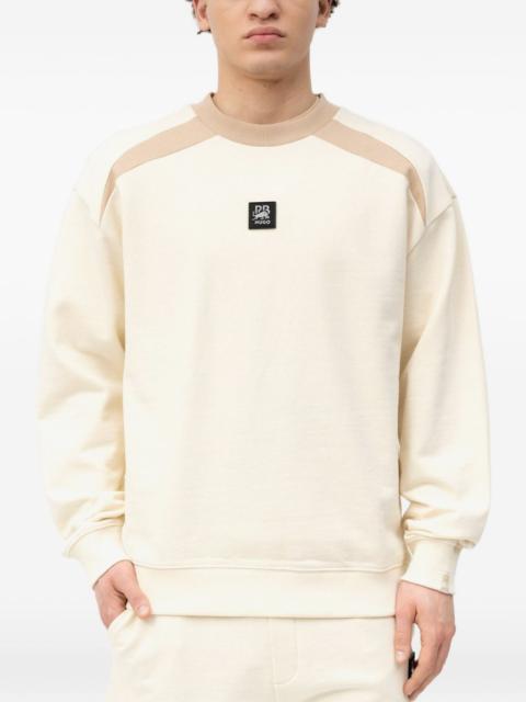 HUGO x RB Davalio panelled sweatshirt