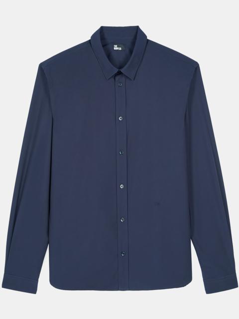 The Kooples NAVY BLUE POPLIN SHIRT