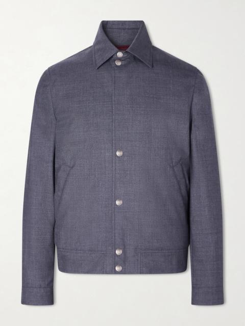 Brunello Cucinelli Virgin Wool Blouson Jacket