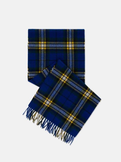 J. PRESS MADE-IN-ENGLAND HELMSLEY PLAID CASHMERE MUFFLER
