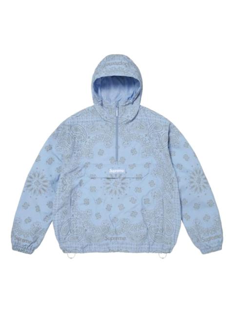 Supreme Supreme SS26 Reflective Bandana Anorak 'Light Blue' SUP-SS26-293-BLU