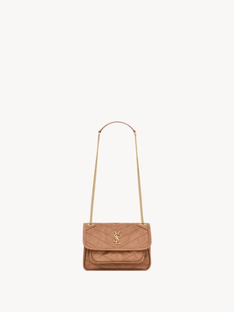 SAINT LAURENT NIKI MINI IN VINTAGE LEATHER