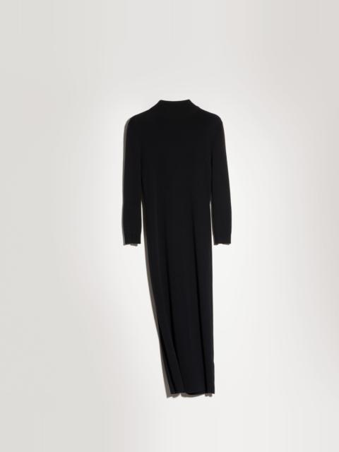 GUCCI Fine rib knit wool dress with Horsebit