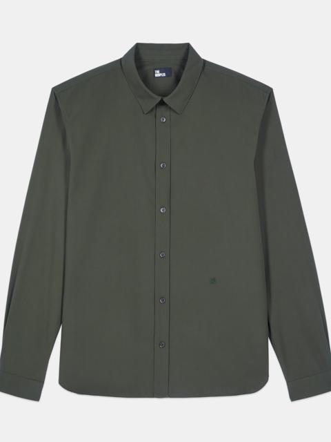 The Kooples KHAKI POPLIN SHIRT