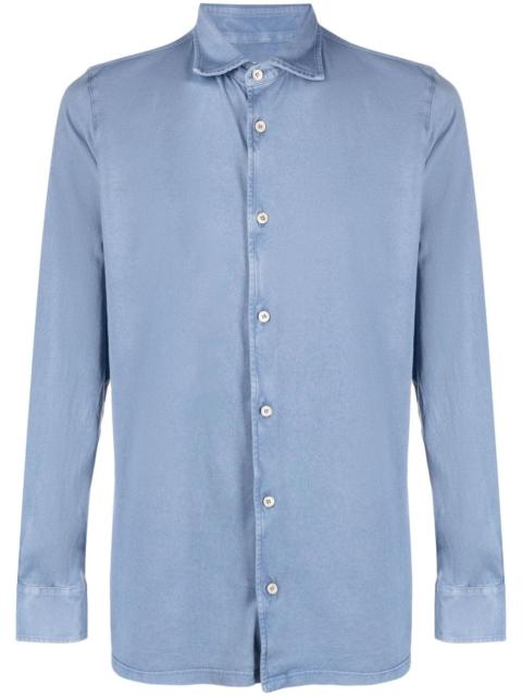 FEDELI long-sleeve cotton shirt