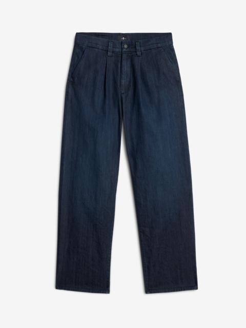 7 For All Mankind Airweft Pleated Trouser In Speed