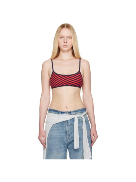 paloma wool Red & Navy Chee Bralette Top