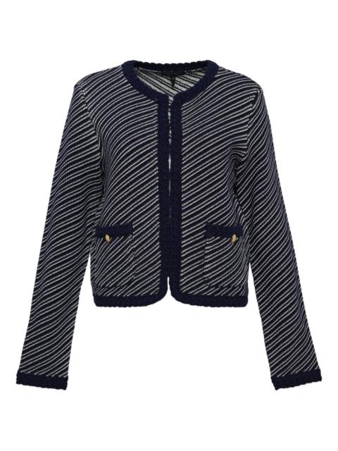 rag & bone Claire diagonal-stripe cardigan