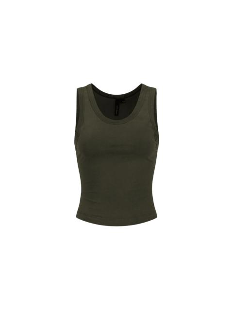 entire studios CROPPED TANK MILITARY