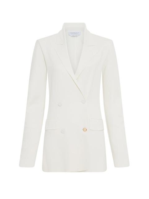 GABRIELA HEARST Aphaia Knit Jacket in Ivory Silk