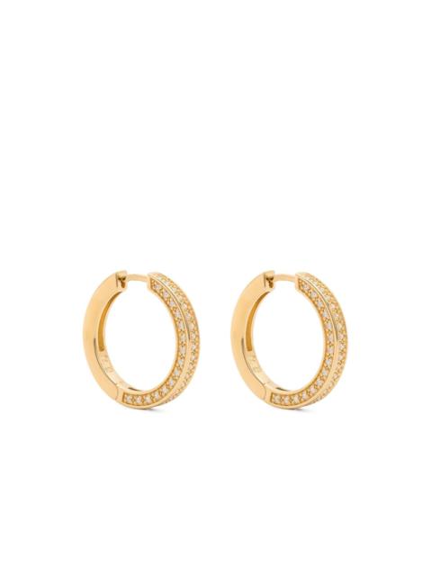 TOM WOOD Nova medium hoop earrings
