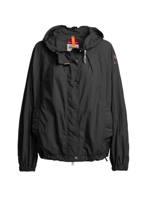 PARAJUMPERS logo-patch hooded jacket