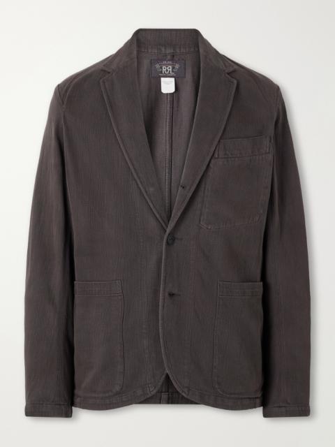 RRL by Ralph Lauren Herringbone Cotton Blazer