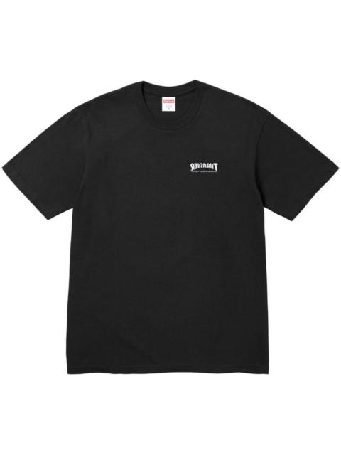 Supreme x Thrasher Cross "Black" T-shirt