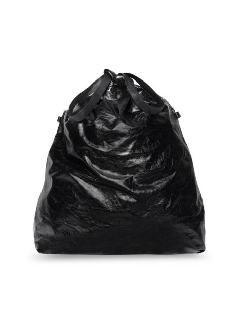 BALENCIAGA trash bag large pouch