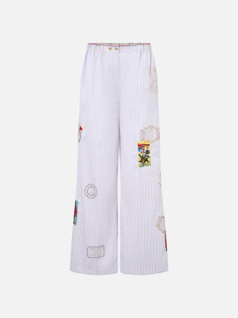 CAMILLA BUTTON FRONT LOUNGE PANT LA BELLE BOTANIQUE