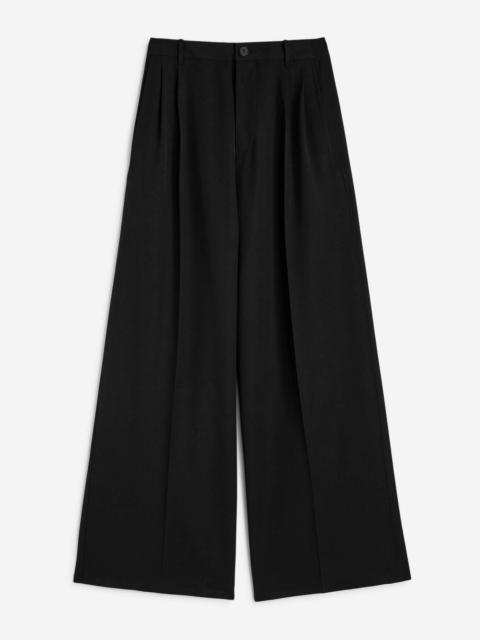 Jil Sander WOOL GABARDINE TROUSERS