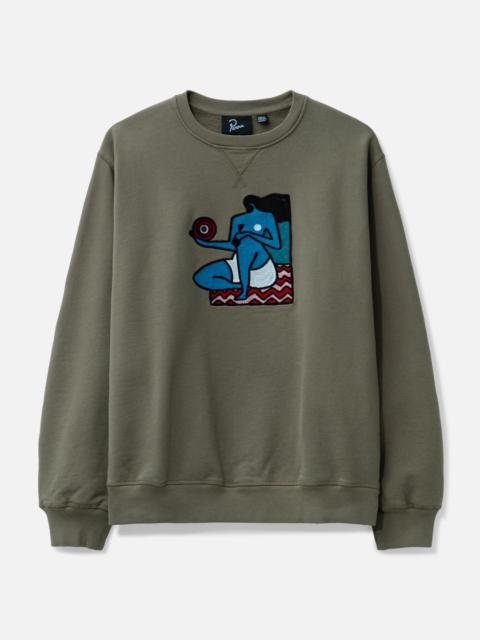 by Parra FUTURE VISIONS CREW NECK SWEATSHIRT