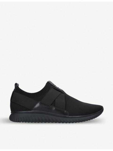 COLE HAAN Elastic-detail stretch-knit trainers