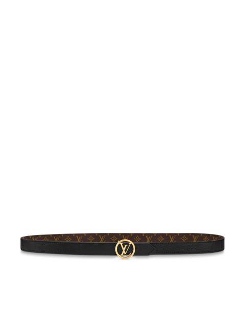 Louis Vuitton LV Circle 20mm Reversible Belt