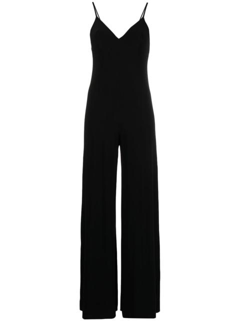 NORMA KAMALI plunging V-neck jumpsuit