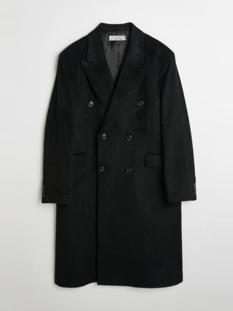 Our Legacy Whale Coat Black Hairy Wool