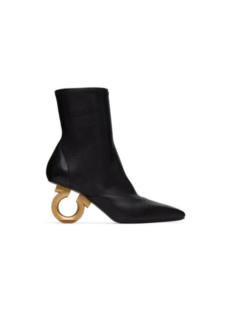 FERRAGAMO Black Elina Boots