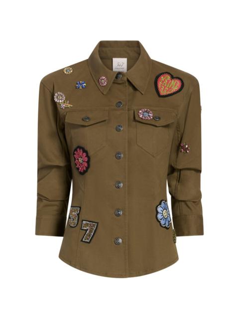 Cinq à Sept Love Patches Canyon jacket