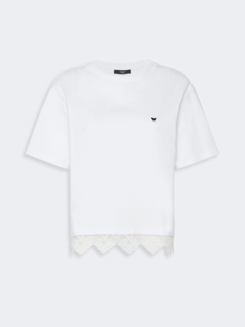 WEEKEND Max Mara SALA Boxy-fit cotton T-shirt - WHITE