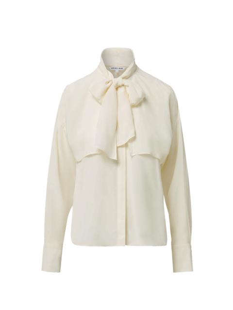 VERONICA BEARD DARLIS SCARF-NECK BLOUSE