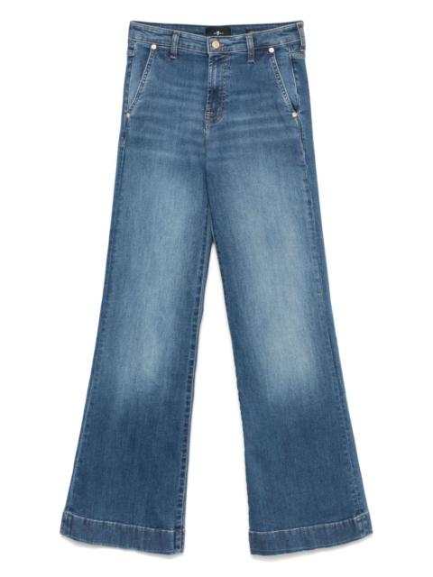 7 For All Mankind stretch-cotton jeans