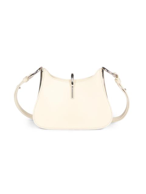 rabanne Women's Small Ring Leather Shoulder Bag - Ivory