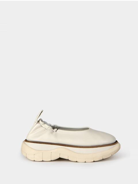 SUNNEI CAPTIVA BALLERINA SHOES / cream