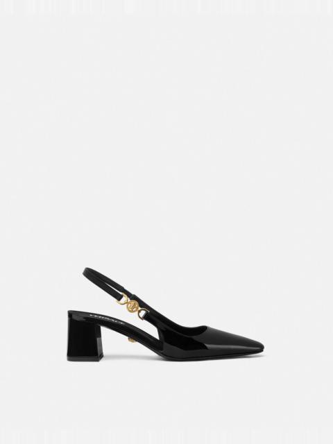 Medusa '95 Low Block Slingback Pumps