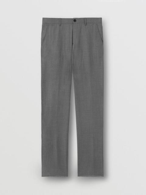Burberry Monogram Motif Wool Tailored Trousers