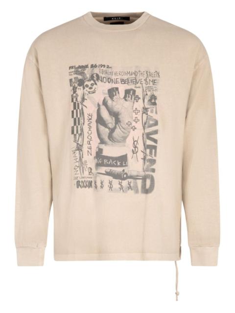 Ksubi graphic-print long-sleeve T-shirt
