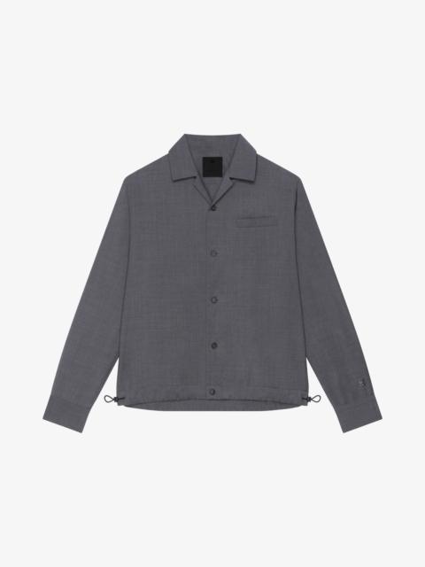 Givenchy OVERSHIRT IN WOOL