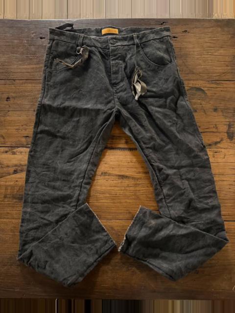 Layer-0 Layer-0 FW17 Green/Grey Sail Hemp 5p Trousers