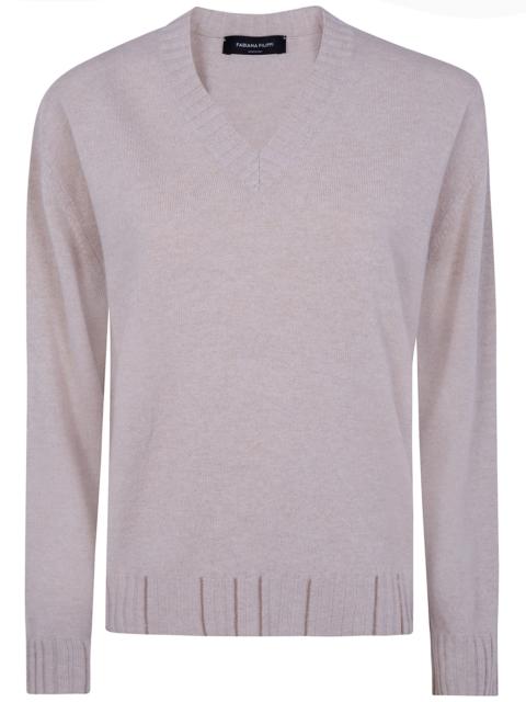 FABIANA FILIPPI Sweater V Neck "Mad216f015"