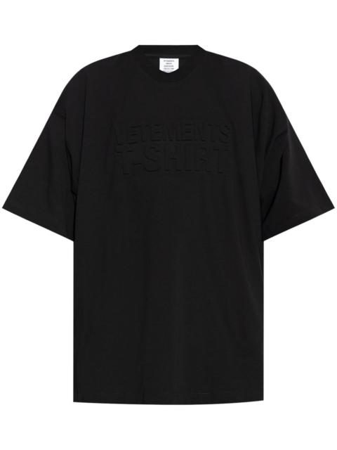 VETEMENTS logo-embossed T-shirt