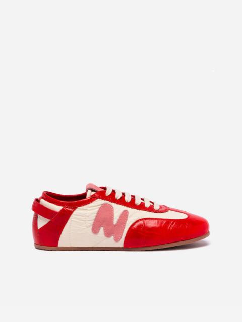 MSGM Super flat color-block sneakers