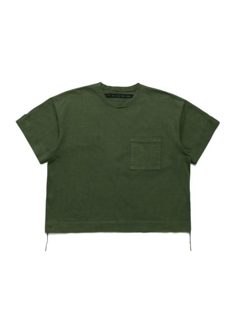 Kapital 16/- Dense Jersey ARMY Beach Packed T - Khaki