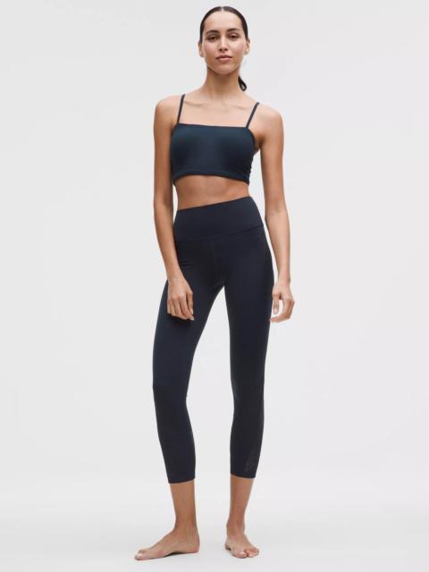 lululemon Paisley Lace Overlay Tight 25"