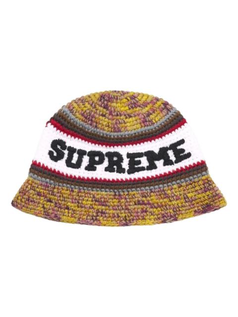 Supreme Supreme SS26 Knit Logo Crusher 'Yellow' SUP-SS26-1030-YEL
