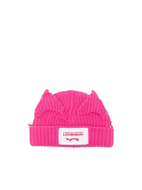 CHARLES JEFFREY LOVERBOY ears beanie hat