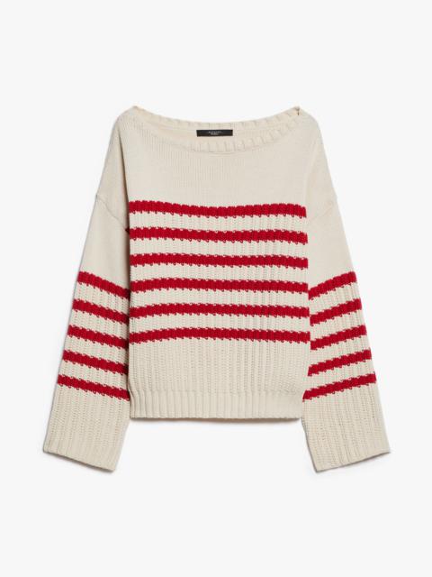 WEEKEND Max Mara SPIDER Cotton boat-neck sweater