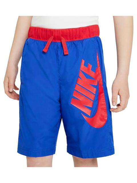 Nike Amplify Woven Shorts GS "Game Royal / University Red" DA0868 480