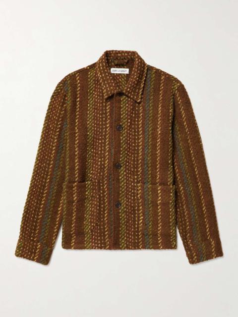 Our Legacy Archive Box Jacquard-Knit Overshirt