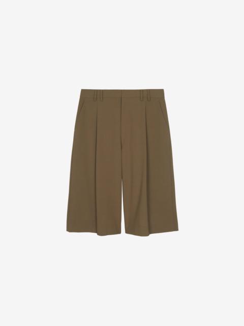 The Frankie Shop Meldert Bermuda Shorts - Khaki Brown