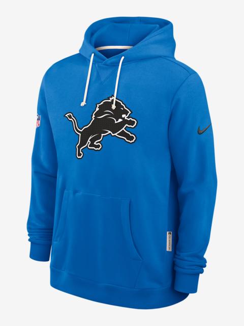 Nike Detroit Lions Initial Home Sideline Men's Nike Dri-FIT NFL Pullover Hoodie